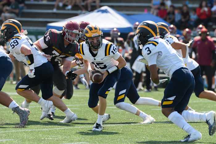 Central Catholic Oregon vs Bellevue Washington football September 2 2023 Ken Waz 30